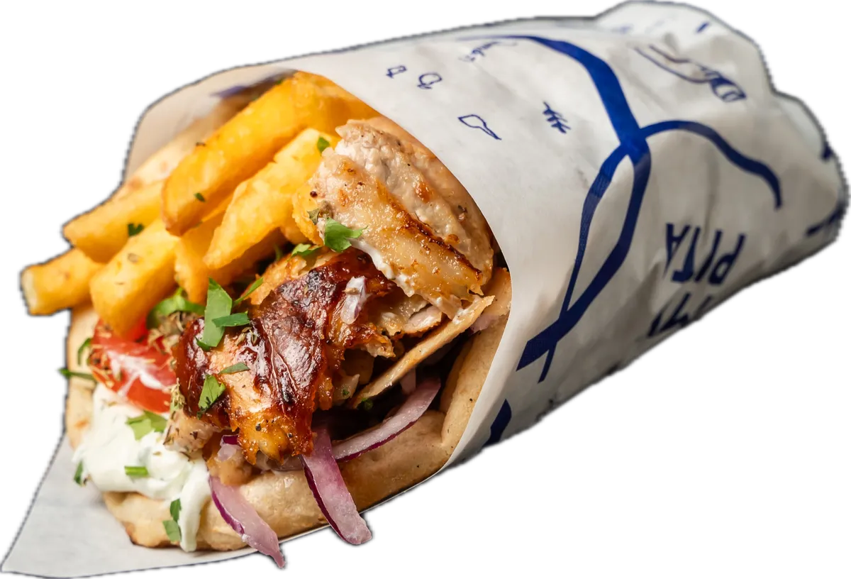 Gyros Pita, Schwein oder Hähnchen