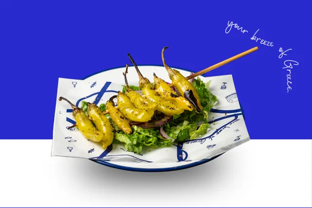 Gegrillte Peperoni