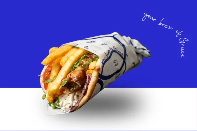 Souvlaki Schweinefleisch Pita